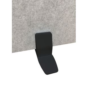 Serrion Surface Mounted Screen Holder for PET Desk Mounted Screen Black KF70132