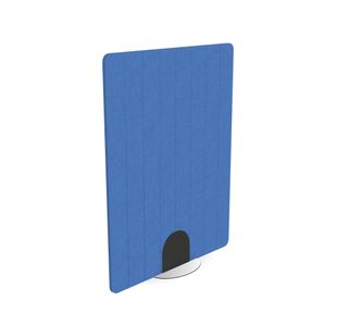 5 Star PET Freestanding V-Groove Screen 1200x1600mm Blue KF70140