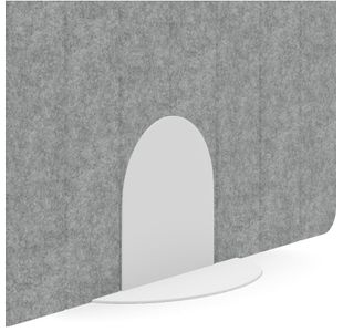 Serrion Metal Stand for PET Freestanding Screen White KF70143