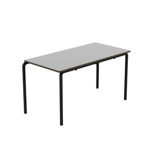 Titan Crush Bent Frame Table 1200x600x640mm Grey/Black KF70442