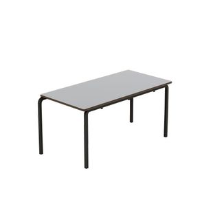 Titan Crush Bent Frame Table 1100x550x530mm Grey/Black KF70458