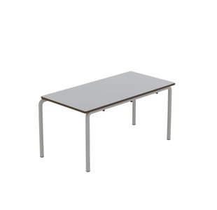Titan Crush Bent Frame Table 1100x550x530mm Grey KF70459