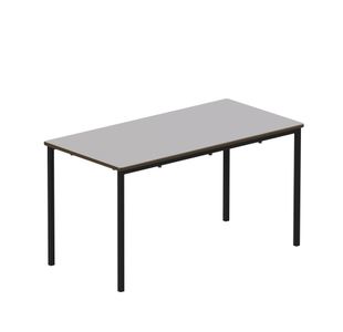 Titan Fully Welded Frame Table 1200x600x640mm Grey/Black KF70474