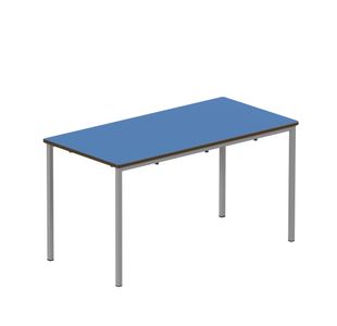 Titan Fully Welded Frame Table 1200x600x640mm Blue/Grey KF70477