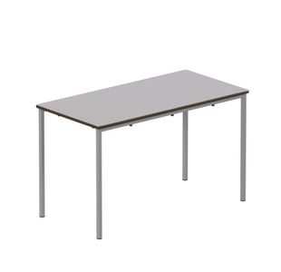 Titan Fully Welded Frame Table 1100x550x460mm Grey KF70483