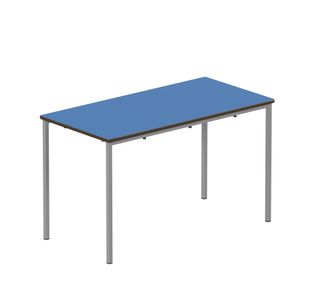 Titan Fully Welded Frame Table 1100x550x460mm Blue/Grey KF70485