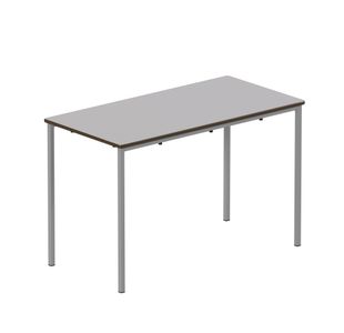 Titan Fully Welded Frame Table 1100x550x590mm Grey KF70499