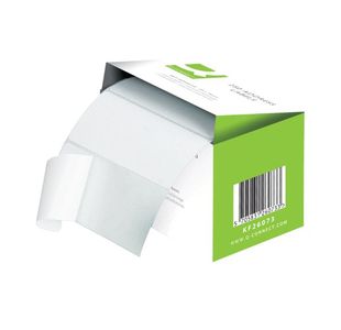 Q-Connect Address Label Roll Self Adhesive 76x50mm White (Pack of 1500) 9320029