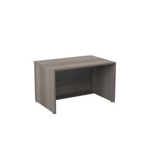 Jemini Reception Modular Straight Desk Unit 1200x800x740mm Grey Oak KF71538