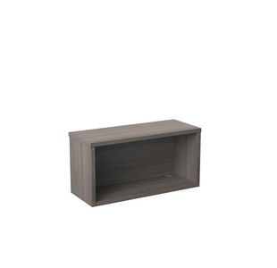 Jemini Reception Modular Straight Riser Unit 800x315x400mm Grey Oak KF71543