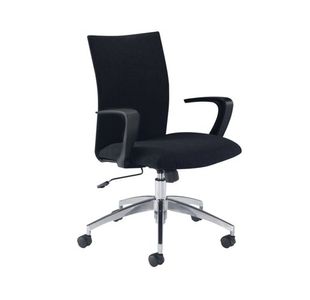 Arista Indus Soho High Back Operator Chair 220x550x580mm Black KF74824