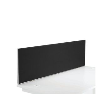First Desk Mounted Screen 1400x25x400mm Special Black KF74839