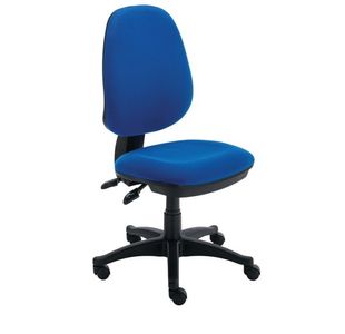 Astin Nesta Operator Chair 2 Lever Upholstered 590x900x1050mm Royal Blue KF77705