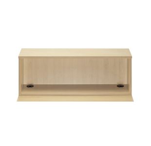 Jemini Reception Modular Straight Riser Unit 1200x315x400mm Maple KF78973