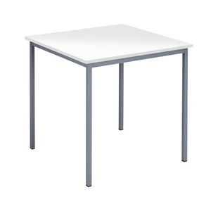 Serrion Square Table 750mm White KF79846
