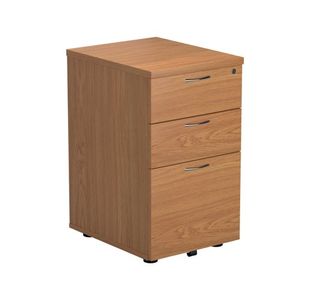 Jemini 3 Drawer Under Desk Pedestal Nova Oak KF79874