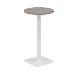 Jemini Origin 600mm High Table Grey Oak/White KF800160