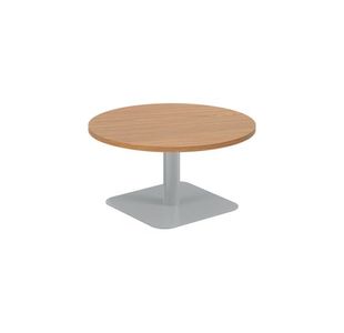 Jemini Origin 800mm Low Table Nova Oak/Silver KF800182
