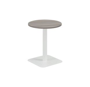 Jemini Origin 600mm Mid Table Grey Oak/White KF800217