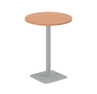 Jemini Origin 800mm High Table Beech/Silver KF800358