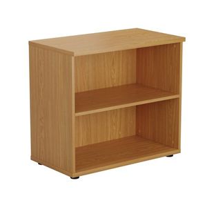 First 1 Shelf Wooden Bookcase 800x450x700mm Nova Oak KF803782