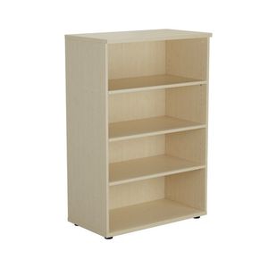 Jemini Wooden Bookcase 800x450x1200mm Maple KF810353
