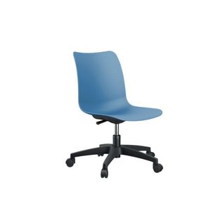 Flexi Swivel Chair 630x530x825-935mm Blue KF81070
