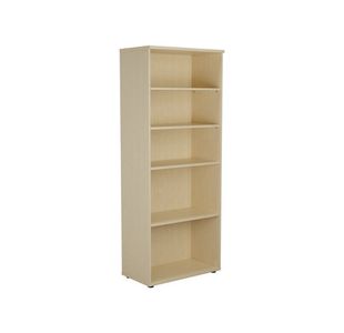 Jemini Wooden Bookcase 800x450x2000mm Maple KF811176