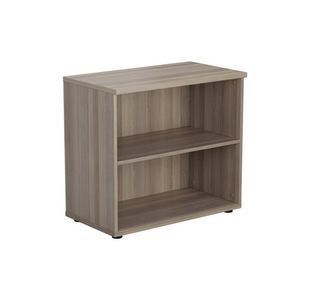Jemini Wooden Bookcase 800x450x730mm Grey Oak KF811336
