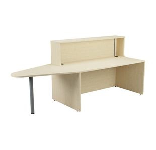 Jemini Reception Unit with Extension 1600x800x740mm Maple KF818351