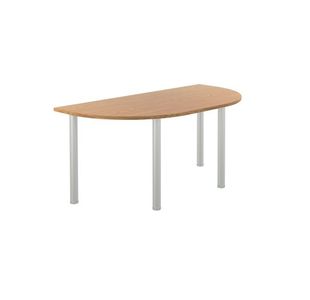Jemini Semi Circular Multipurpose Table 1600x800x730 Nova Oak KF819936