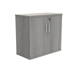 Polaris Cupboard Lockable 800x400x730mm Alaskan Grey Oak KF821336