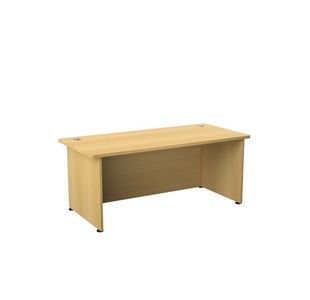 Avior Rectangular Executive Desk 1800x900x750mm Nova Oak KF821687