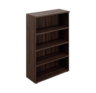Avior Executive Bookcase 1005x404x1560mm Dark Walnut KF821946
