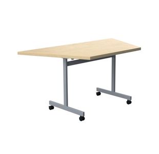 Jemini Trap Tilt Table 1600x800x720mm Maple/Silver KF822561