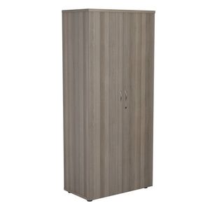 Jemini Wooden Cupboard 800x450x1800mm Grey Oak KF822951