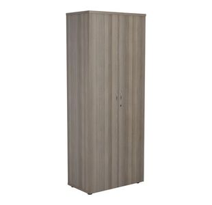 Jemini Wooden Cupboard 800x450x2000mm Grey Oak KF822961