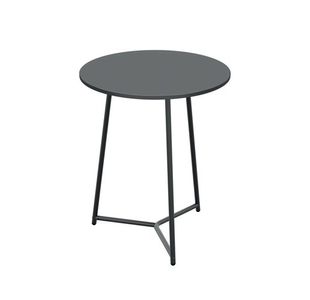 Jemini Trinity Mid Table 800x800x735mm Black/Black KF823643