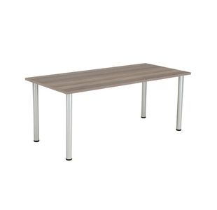 Jemini Rectangular Meeting Table 1800x800x730mm Grey Oak KF840197