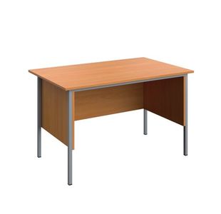 Serrion 4 Leg Desk 1200x750x725mm Ellmau Beech KF882392