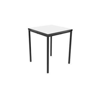 Jemini Titan Multipurpose Classroom Table 600x600x760mm Grey/Black KF882437