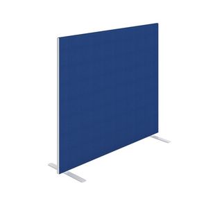 Jemini Floor Standing Screen 1400x25x1200mm Blue KF90496