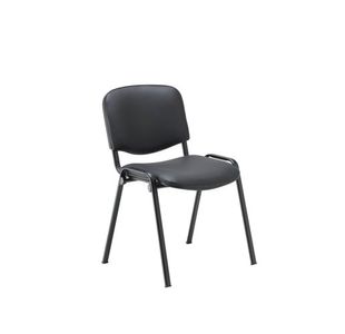 Jemini Ultra Multipurpose Stacking Chair 532x585x805mm Black Polyurethane KF90557