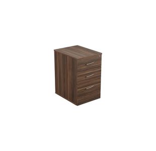 Avior Executive Under Desk Pedestal 435x565x700mm Dark Walnut KF90612