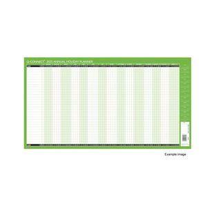 Q-Connect Holiday Planner Unmounted 2025 KFAHP25