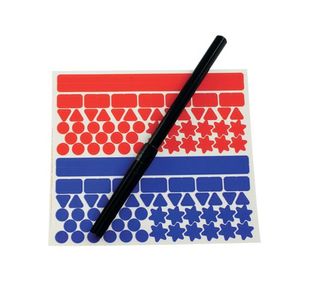 Q-Connect Planner Stickers Kit (50 labels per A6 sheet) KFKK