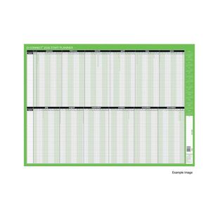 Q-Connect Staff Planner Unmounted 2026 KFSPU26