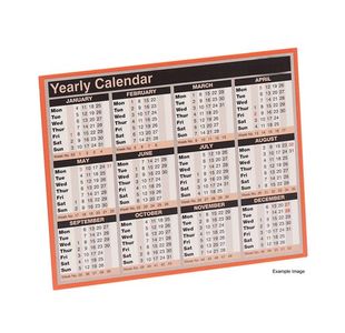 Year to View Calendar 2026 KFYC126