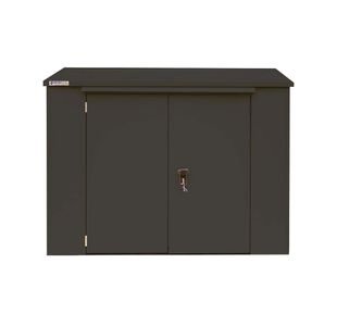 Safestor Richmond Metal Garden Shed Dark Grey SFSC016-315