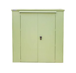 Safestor Harrogate Metal Garden Potting Shed Lakeland Light Green SFSC017-319
